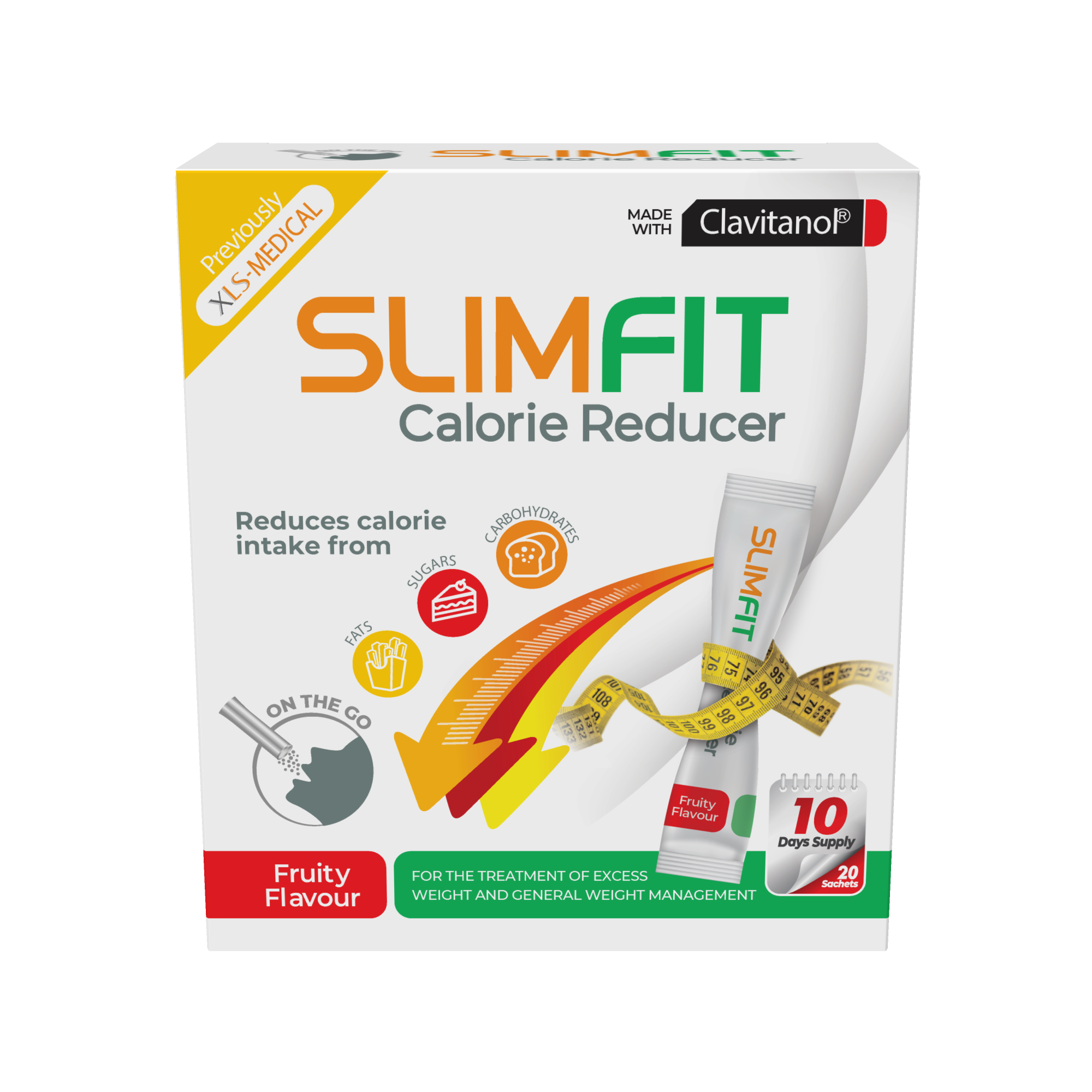 SLIMFIT Calorie Reducer Fruity 20 Sachet